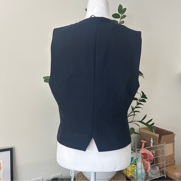 Navy Suit Vest - Picture 3 of 8